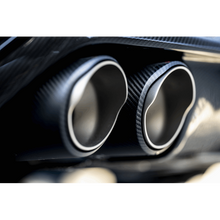 Load image into Gallery viewer, Akrapovic 2020+ BMW M8 Gran Coupe (F93) Evolution Line Cat Back (Titanium) w/Titanium/CF Tips