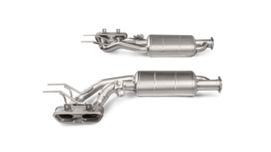 Akrapovic #S-ME/TI/2H Cat-Back Titanium Exhaust, 15-18' Mercedes-AMG G63 (W463)