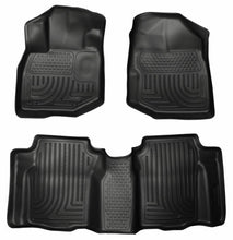 Load image into Gallery viewer, Husky Liners #98491 WeatherBeater F/R Floor Liners for 2009-2013 Honda Fit