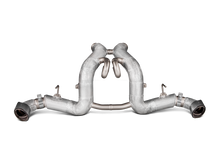 Load image into Gallery viewer, Akrapovic 16-17 McLaren 540C 570S Slip-On Line (Titanium) w/ Carbon Tips