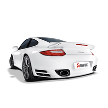 Load image into Gallery viewer, Akrapovic 10-13 Porsche 911 Turbo / Turbo S (997 FL) Slip-On Line (Titanium) w/ Titanium Tips