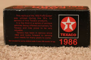 BRAND NEW SEALED TAPE ERTL #3 The Nostalgic Collector Series by Texaco, #3, 1932