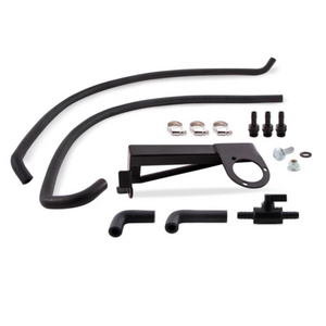 Mishimoto 2016-2019 Ford Focus RS Baffled Oil Catch Can Kit - Black