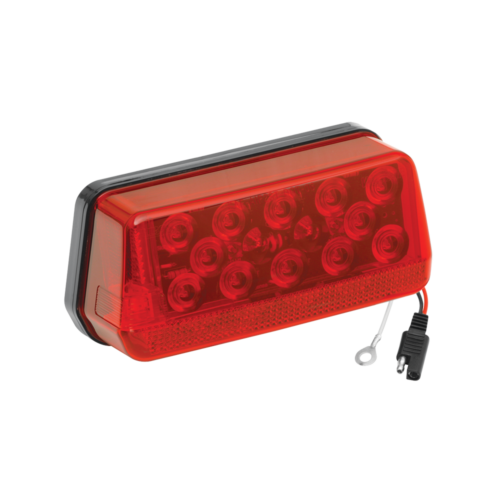 Wesbar #271595 LED Waterproof 8-Function Taillight, Left/Roadside