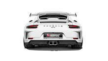 Load image into Gallery viewer, Akrapovic #S-PO/TI/8 Titanium RACE Line Muffler, 2018-2019 Porsche 911 (991.2)