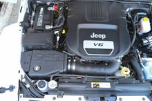 Load image into Gallery viewer, Injen #EVO5003 Cold Air Intake for 2012-17&#39; Jeep Wrangler JK 3.6L V6, Dry Filter