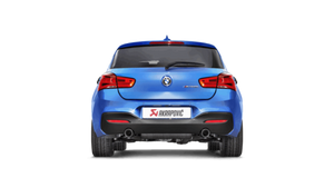 Akrapovic #MTP-BM/SS/3H Stainless Slip-On Exhaust, 2016-2019 BMW M140i (F20,F21)