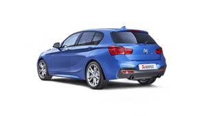Akrapovic #MTP-BM/SS/3H Stainless Slip-On Exhaust, 2016-2019 BMW M140i (F20,F21)