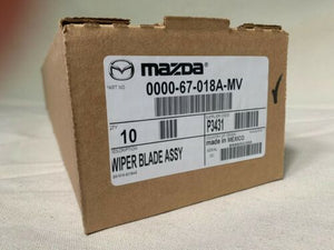 Mazda OEM #0000-67-018A-MV 18in Windshield Wiper Blades- 10 PACK