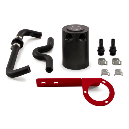 Mishimoto 2017+ Honda Civic Type R Baffled Oil Catch Can Kit- Red