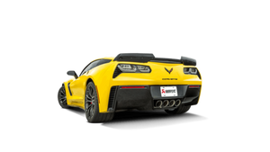 Akrapovic #S-CO/TI/2 Evolution Slip-On Exhaust, 14-19' Corvette Grand Sport (C7)
