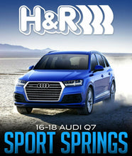 Load image into Gallery viewer, H&amp;R #50370 Sport Lowering Springs for 2016-2019 Audi Q7