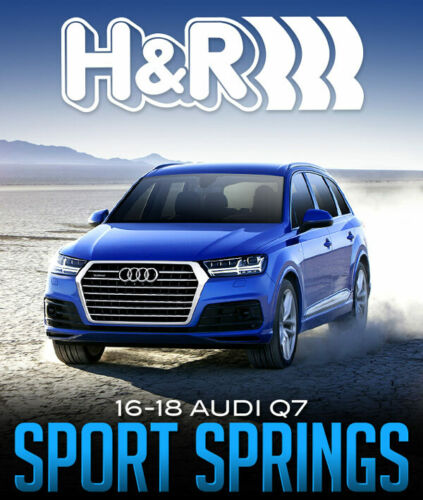 H&R #50370 Sport Lowering Springs for 2016-2019 Audi Q7