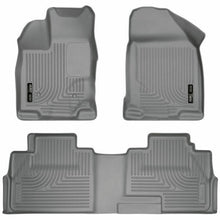 Load image into Gallery viewer, Husky #99762 WeatherBeater Grey Front/Rear Floorliners, 2007-2015 Lincoln MKX
