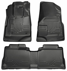 Husky Liners 98141 WeatherBeater Front/Rear Floor Liners, 2010-2016 Cadillac SRX