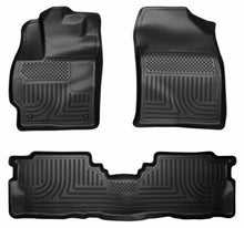 Load image into Gallery viewer, Husky Liners #98911 WeatherBeater F/R Floor Liners for 2012-2017 Toyota Prius V