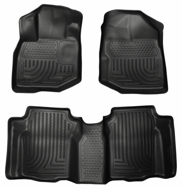 Husky Liners #98491 WeatherBeater F/R Floor Liners for 2009-2013 Honda Fit