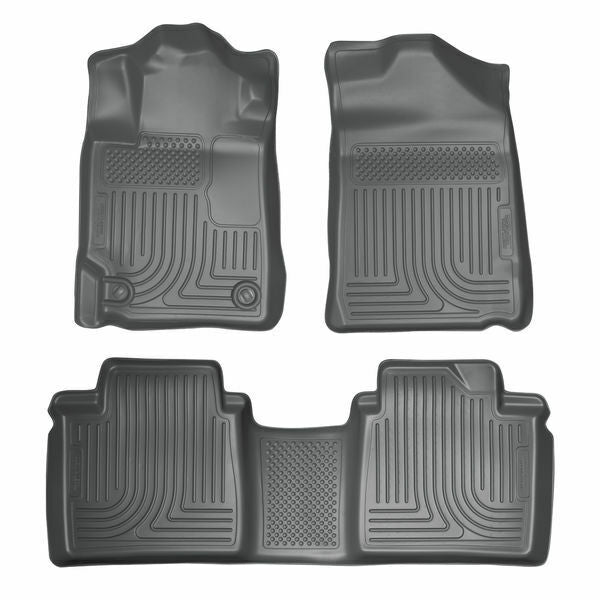 Husky Liners #98512 WeatherBeater Grey Floor Liners for 2007-2011 Toyota Camry