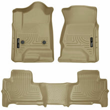 Load image into Gallery viewer, Husky Liners #99213 WeatherBeater Tan Floor Liners for 2015-2020 GMC Yukon XL