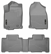 Load image into Gallery viewer, Husky Liners #989721 WeatherBeater Grey Floor Liners for 2013-2018 Toyota RAV4