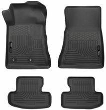 Load image into Gallery viewer, Husky Liners #99371 WeatherBeater Black Floor Liners for 2016-2020 Ford Mustang