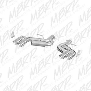 MBRP S7036AL Installer Series Catback Exhaust for 2017-2020 Chevy Camaro ZL1