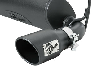 aFe 49-48067-B Rebel Axle-Back Exhaust for 2018-2020 Jeep Wrangler 3.6L/2.0T