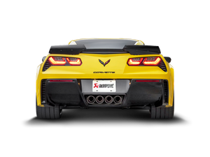 Akrapovic 14-17 Chevrolet Corvette Stingray (C7) Evolution Line Cat Back (Titanium) w/ Carbon Tips