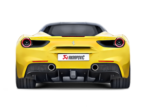 Akrapovic 16-17 Ferrari 488 GTB/488 Spyder Slip-On Line (Titanium) w/ Carbon Tips