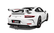 Load image into Gallery viewer, Akrapovic 2018 Porsche 911 GT3 (991.2) Slip-On Race Line (Titanium) w/o Tail Pipe Set