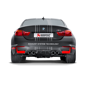Akrapovic 14-17 BMW M3 (F80) Rear Carbon Fiber Diffuser - Matte